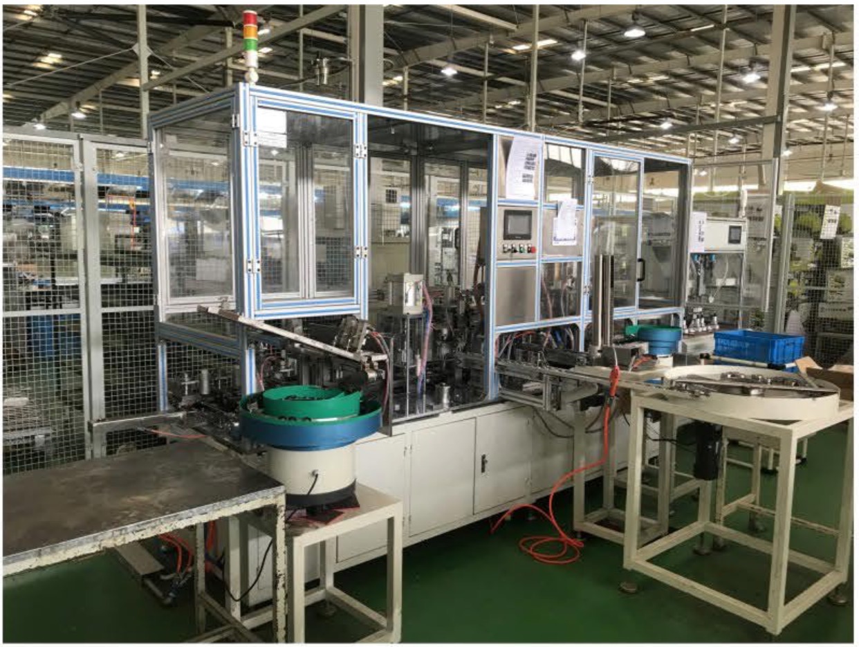 殼體電機頭配件自動組裝設(shè)備